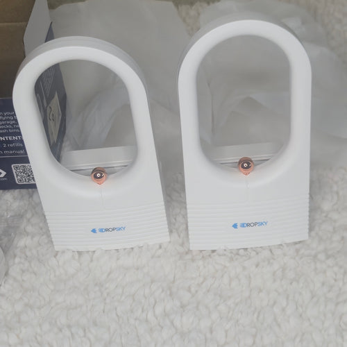 Dropsky Electric Fly Trap Indoor Plug-In Bug Catcher w/ Glue Cards 2 Pack